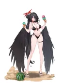 블루아카) 수영복 하스미