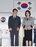 이재명 대통령 어제 입국 사진