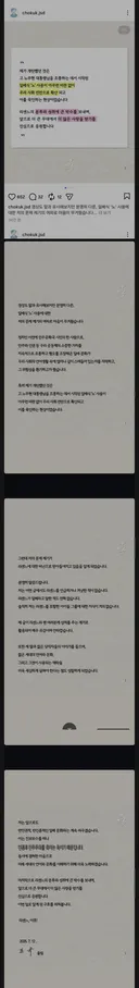리센느 한테 꼬리내린 조국