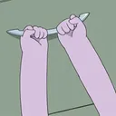 케로로 작중 겁장이용 면피 캐릭터