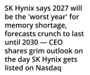 SK하이닉스, 메모리 부족 2030년까지 지속될 것.