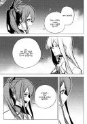 블루아카) 똥겜에 대해 이야기하는 데카그라마톤과 아리스.manhwa