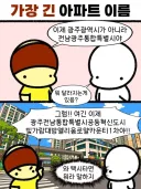 한국의 가장 긴 아파트 이름