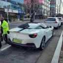 오늘 초록색 번호판 스포츠카 봄
