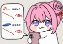 주식 떨어져서 성실하게 일해서 돈벌기로 한 도로롱