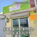 도로롱을 너무 좋아하는 멕시코 옥수수 가게
