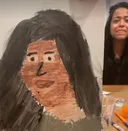 연인이 그려준 그림 보고 좋아 죽는 사람들