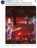 실시간 무대 복귀해서 팝팬들 난리난 가수 리한나