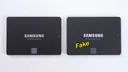 가짜 삼성 870 EVO 2TB. 120GB 쓰면 작동 중단