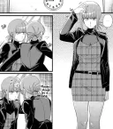 [슈퍼 뒤 담배] 야마다가 사사키 없을때 하는 행동