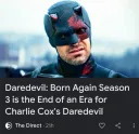 MCU) 본어게인 시즌3는 찰리콕스 데어데블 시대의 끝이다.