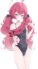 블루아카) AI) 이로하 수영복 이격 기원