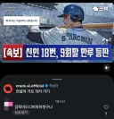 AI채팅어플의 광고를 보고 도저히 넘어갈 수 없던 야구팬의 일갈