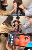 이채연, 헤메코 대박! 코스프레 히피펌도 완벽 소화 ('캐릭캐릭채연이')