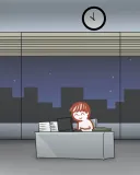 블루아카) 야외 배변 아코.만화