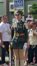 대만 여군 의장대