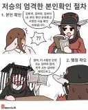 토끼조선)저승의 엄격한 신분확인 절차