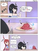 버튜버)더워서 녹아버린 리즈...!