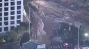 LA 카운티 웨스트할리우드 110년 된 노후 상수도관 파열