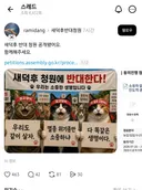 새덕후 청원에 반대하는 캣맘