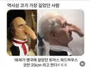 역사상 코가 가장 길었던 사람
