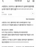사촌언니 코르티스 좋아하다가 급하게 탈덕했는데 이유가