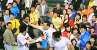 전설의 부산 사직구장 조폭 다굴사건