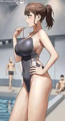 수영부 교사 평균 몸매