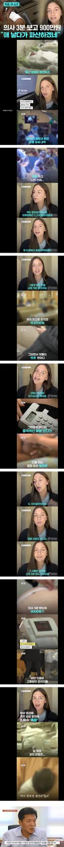 의사 3분 보는데 900만원...