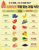 혈당 스파이크 걱정없는 과일 식단