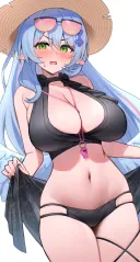 [블루아카] 수영복 입은 미네 단장