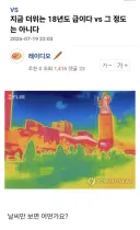 2018년 더위 넘었다 vs 안 넘었다.jpg