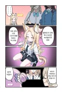 블루아카) 세이아의 영상 편지를 받은 나기사와 미카.manhwa