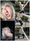 담배고양이)중국웨이보에서 화제의 코스튬