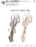 인어=큰 오징어설