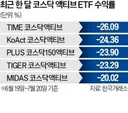 코스닥 ETF 전부 마이너스…액티브도 전멸