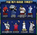 가장 깨기 어려운 KBO 기록은??