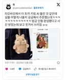 타오바오에서 이 토끼 키링 AI 돌린 것 같은데 실물 어떻게 나올지 궁금해서 주문했는데..twt