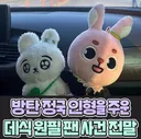 정국 인형을 임보 후 귀가시켜준 원필 팬