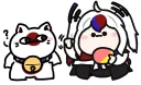 일본에게 한국의 최신 민속놀이 왁뿌를 소개하는 한국을 그렷어요