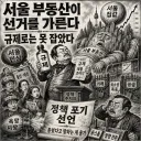 이정도면 부동산은 정책 포기 선언 해야 할 거 같네요