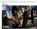 FPS 이스포츠 프로선수 생명이 짦은 이유
