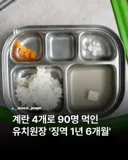 계란 4개로 90명 먹인 유치원장, '징역 1년 6개월' 구속
