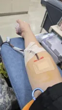 헌혈 기념품 욕심이 만든 결과
