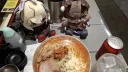 블루아카) 셋이서 라멘집 왔다