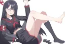 [블루아카] 양말 한 짝이 벗겨진 이치카