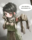 활협전) 머릿수건을 주는 욱죽