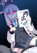블루아카) "선생님...태블릿에 이 여자 누구예요..?"