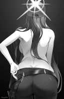 블루아카) 와 사오리 쥬지기립근 보소