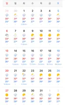 올 여름 작년에 비해 훨씬 덜 더움☀️⛱️